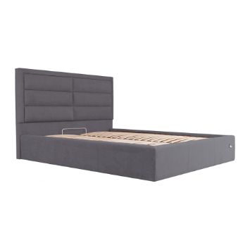 Bed with soft headboard Orlando from the Ukrainian manufacturer of the furniture factory RICHMAN