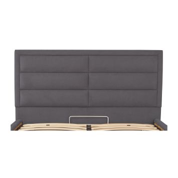 Bed with soft headboard Orlando from the Ukrainian manufacturer of the furniture factory RICHMAN