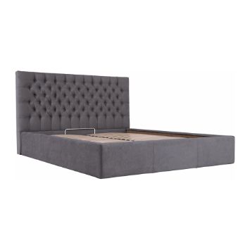 Bed with soft headboard Cambridge from the Ukrainian manufacturer of the furniture factory RICHMAN