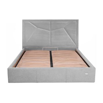 Bed with soft headboard Monroe from the Ukrainian manufacturer of the furniture factory RICHMAN