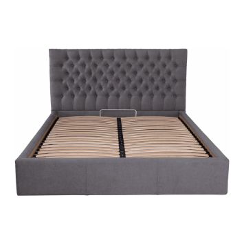 Bed with soft headboard Cambridge from the Ukrainian manufacturer of the furniture factory RICHMAN