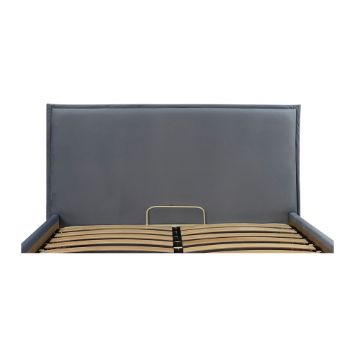 Bed with soft headboard Andrea from the Ukrainian manufacturer of the furniture factory RICHMAN