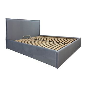 Bed with soft headboard Andrea from the Ukrainian manufacturer of the furniture factory RICHMAN
