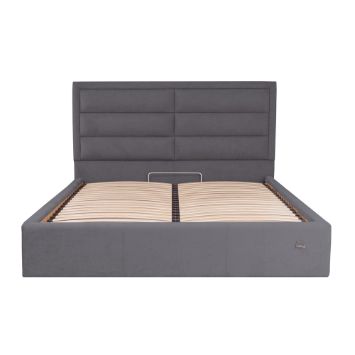 Bed with soft headboard Orlando from the Ukrainian manufacturer of the furniture factory RICHMAN