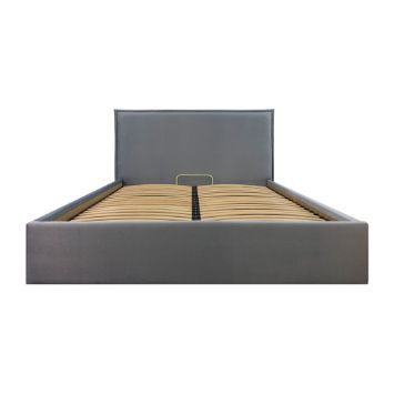 Bed with soft headboard Andrea from the Ukrainian manufacturer of the furniture factory RICHMAN